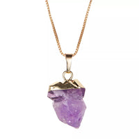 Amethyst Charm Necklace