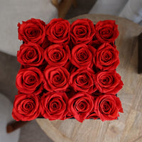 Large Red Roses Square Home Gifts Leleyat Fleur
