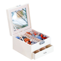 Leleyat Fleur Jewelry Box White jewelry box Leleyat Fleur
