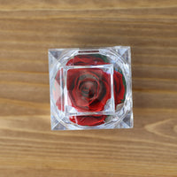 Leleyat Fleur Red Rose Proposal Box Artificial Flora Leleyat Fleur