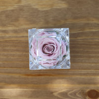 Leleyat Fleur Sweet Pink Rose Proposal Box Artificial Flora Leleyat Fleur