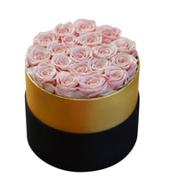 Leleyat Flower Box - 19 Pink Forever Roses that Last a Year - Roses in a Box For Every Occasion Leleyat Fleur