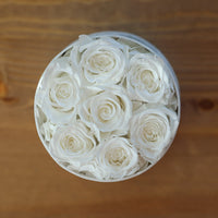 White Sweetheart Set- Leleyat Fleur 16 Roses and Rose Bear Home Gifts Leleyat Fleur