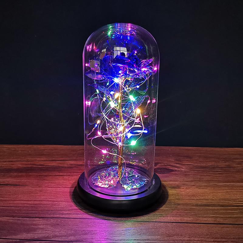 Light Up Roses LED Light Up Roses | Rose LED Lights | Beautiful Glass Dome Rose ...
