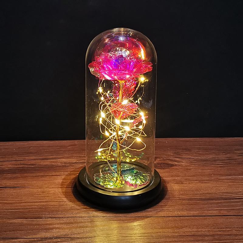 Light Up Roses LED Light Up Roses | Rose LED Lights | Beautiful Glass Dome Rose ...