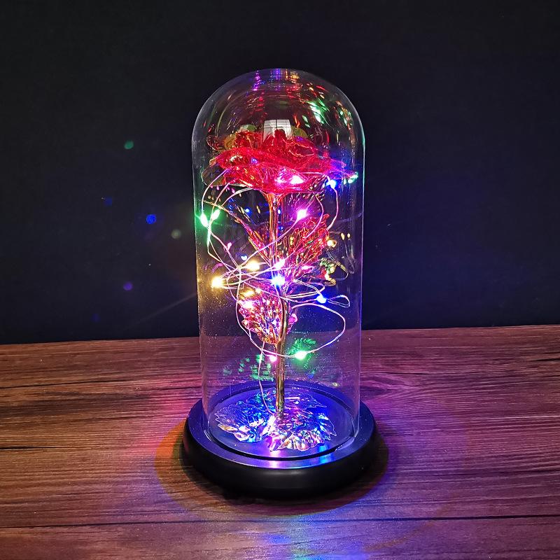 Light Up Roses LED Light Up Roses | Rose LED Lights | Beautiful Glass Dome Rose ...