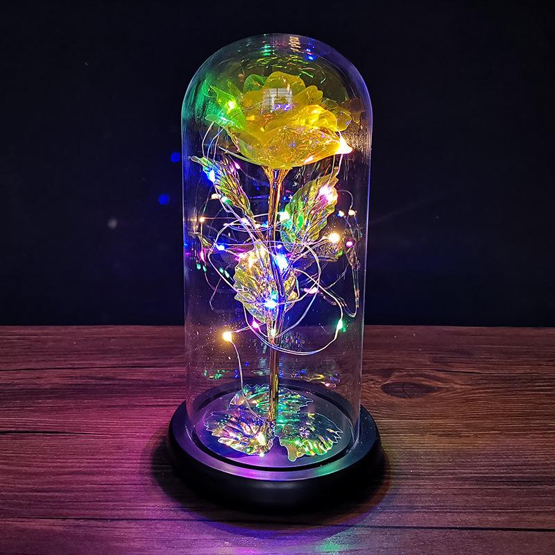 Light Up Roses LED Light Up Roses | Rose LED Lights | Beautiful Glass Dome Rose ...
