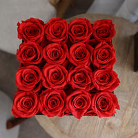 Large Red Roses Square Home Gifts Leleyat Fleur 