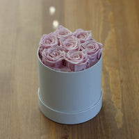 Leleyat Flower Box - 7 Sweet Pink Forever Roses that Last a Year - Roses in a Box For Every Occasion Leleyat Fleur 